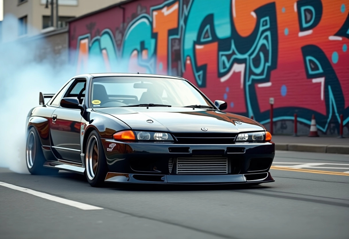 nissan s14a silvia drift